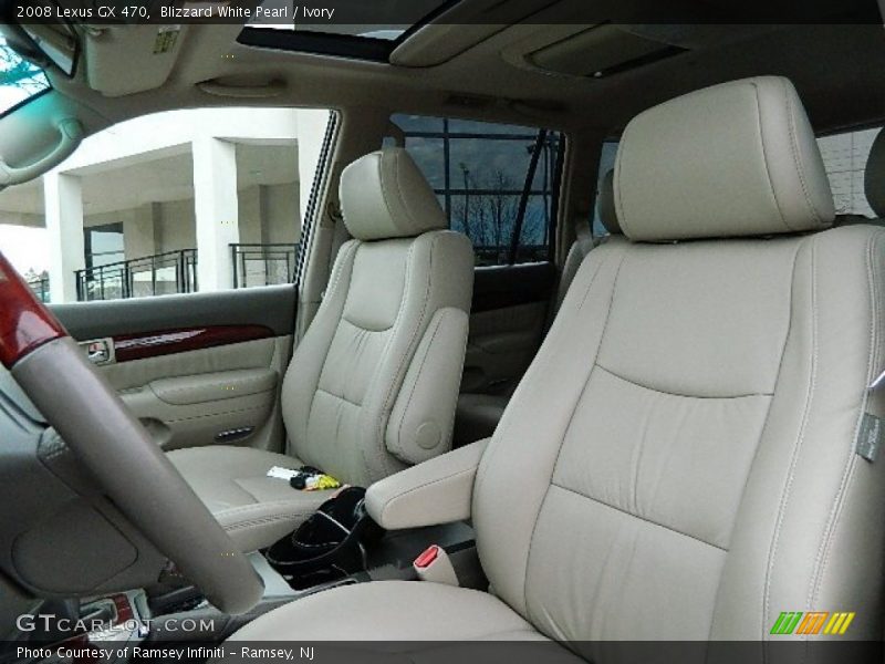 Blizzard White Pearl / Ivory 2008 Lexus GX 470