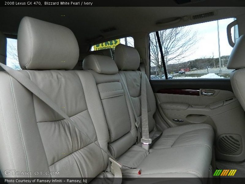 Blizzard White Pearl / Ivory 2008 Lexus GX 470