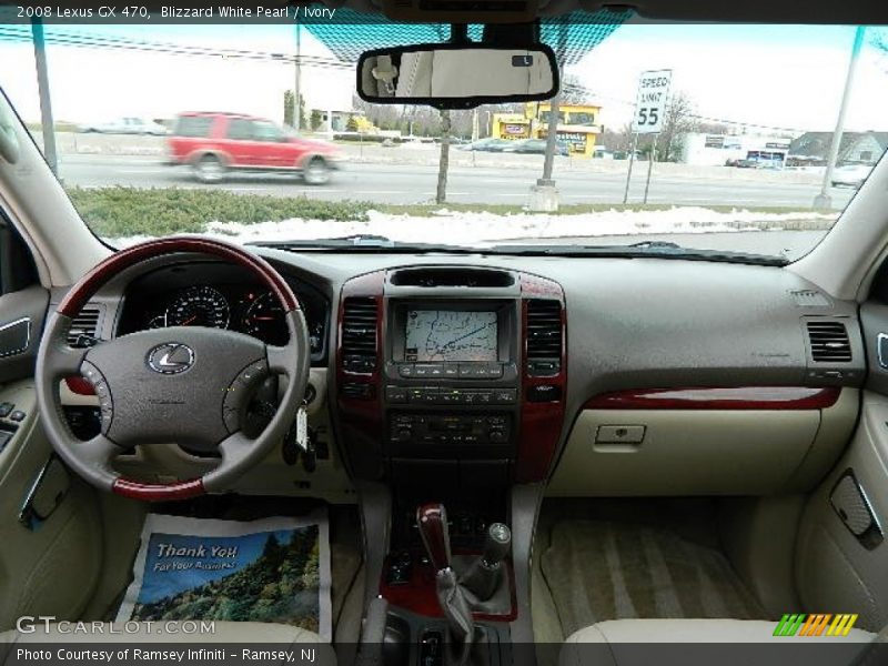 Blizzard White Pearl / Ivory 2008 Lexus GX 470