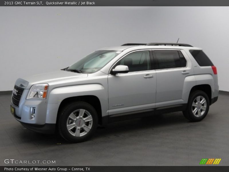 Quicksilver Metallic / Jet Black 2013 GMC Terrain SLT