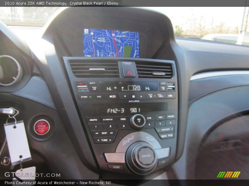 Crystal Black Pearl / Ebony 2010 Acura ZDX AWD Technology