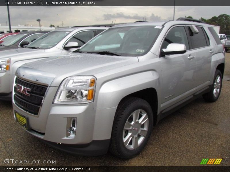Quicksilver Metallic / Jet Black 2013 GMC Terrain SLT