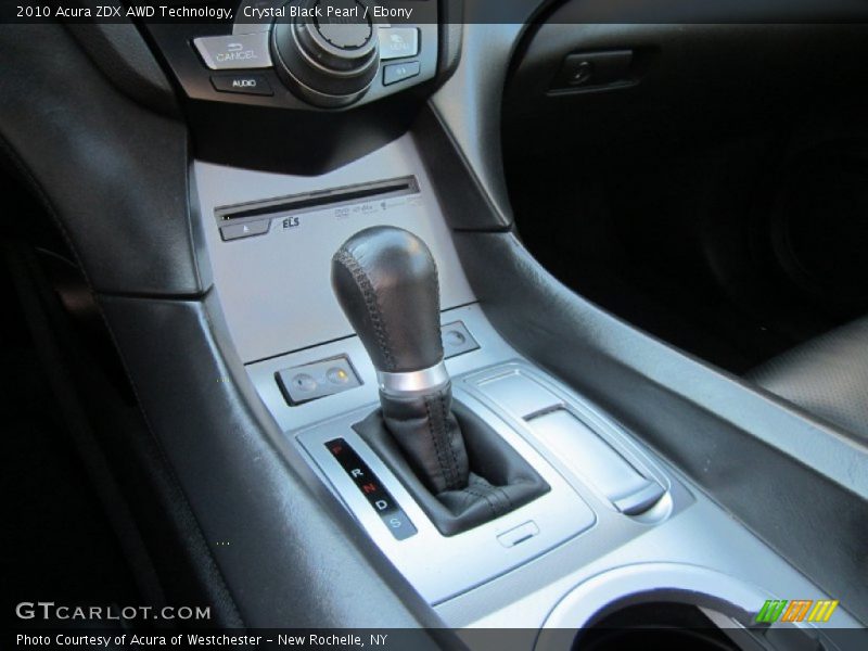 Crystal Black Pearl / Ebony 2010 Acura ZDX AWD Technology