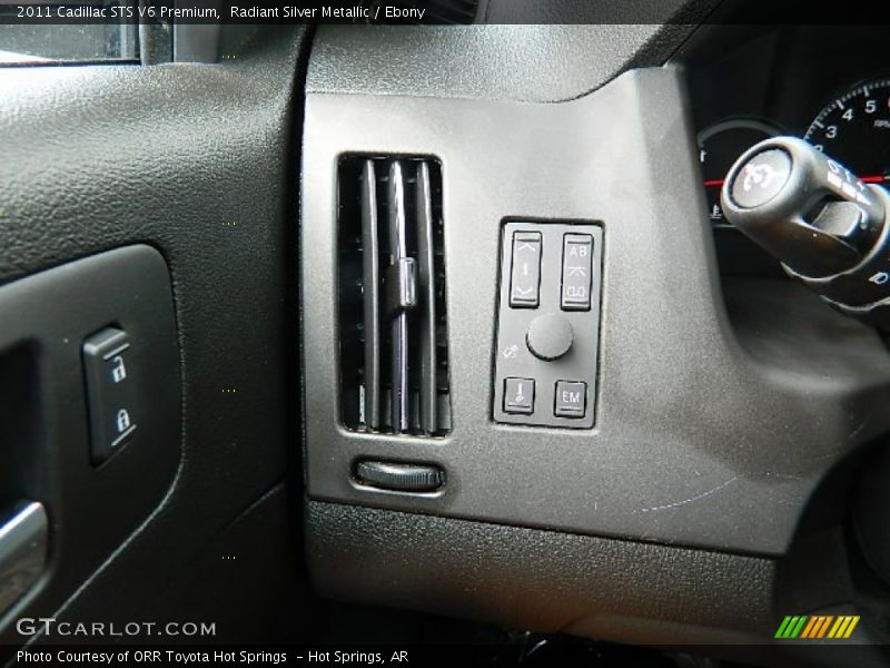 Radiant Silver Metallic / Ebony 2011 Cadillac STS V6 Premium