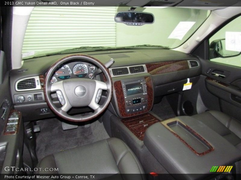Onyx Black / Ebony 2013 GMC Yukon Denali AWD
