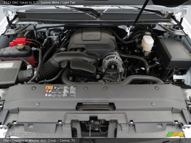 Summit White / Light Tan 2013 GMC Yukon XL SLT
