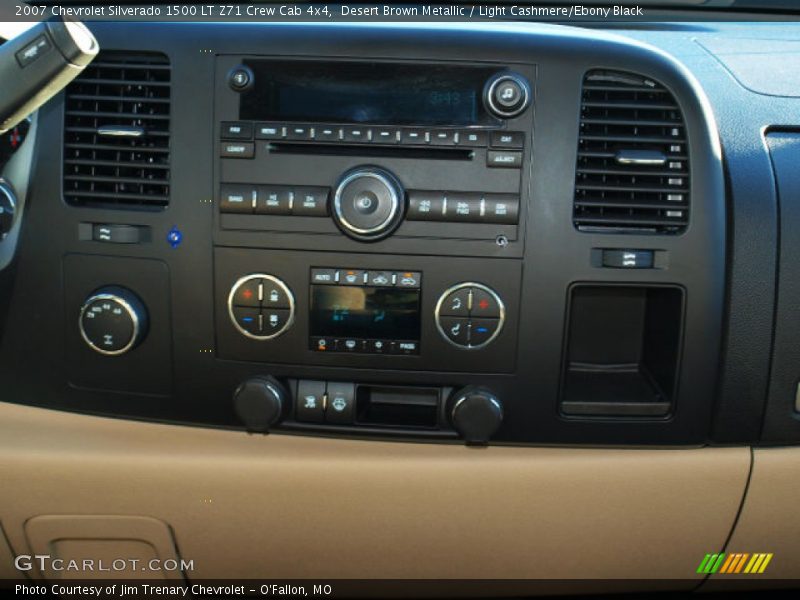 Desert Brown Metallic / Light Cashmere/Ebony Black 2007 Chevrolet Silverado 1500 LT Z71 Crew Cab 4x4