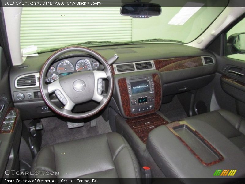 Onyx Black / Ebony 2013 GMC Yukon XL Denali AWD