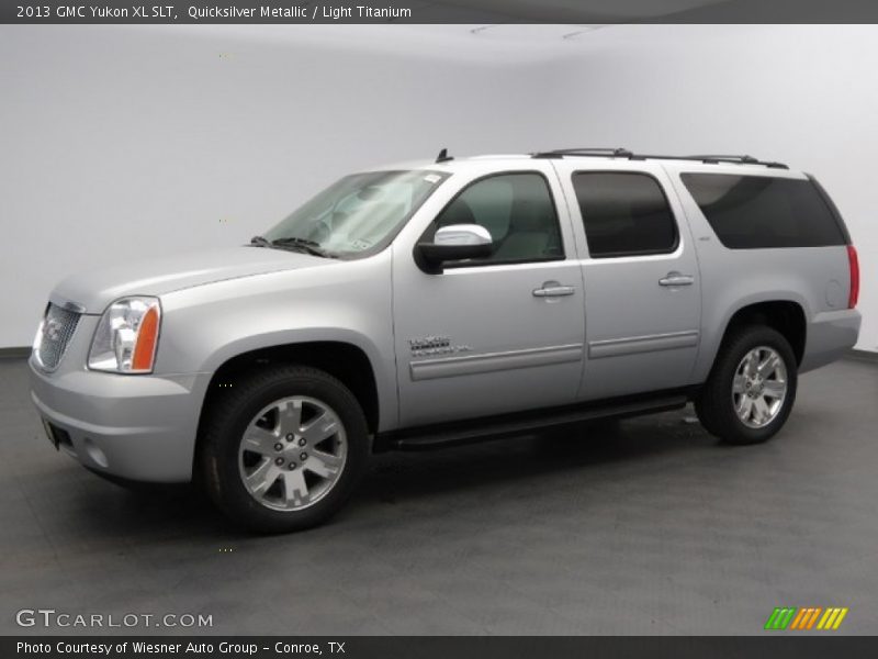 Quicksilver Metallic / Light Titanium 2013 GMC Yukon XL SLT