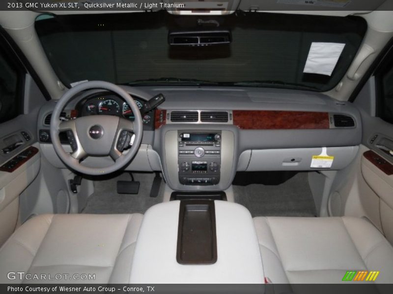 Quicksilver Metallic / Light Titanium 2013 GMC Yukon XL SLT