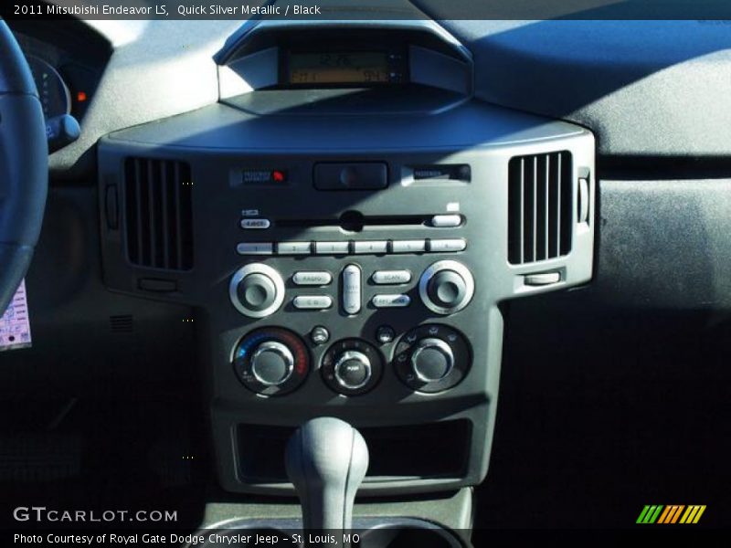 Quick Silver Metallic / Black 2011 Mitsubishi Endeavor LS