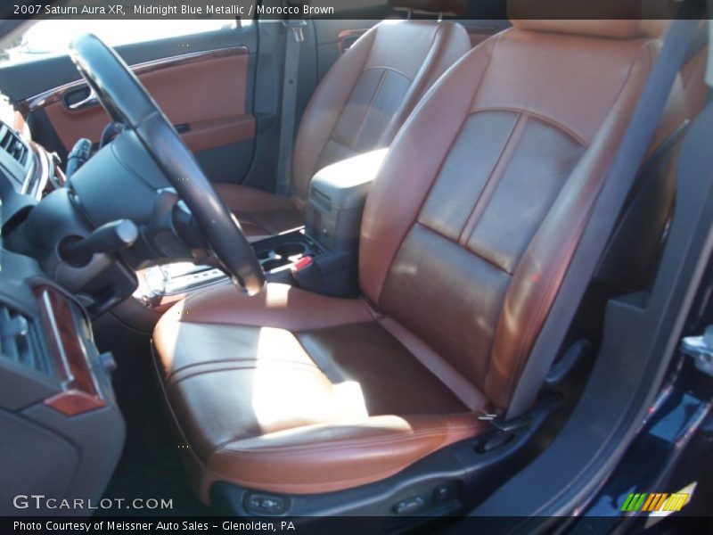  2007 Aura XR Morocco Brown Interior
