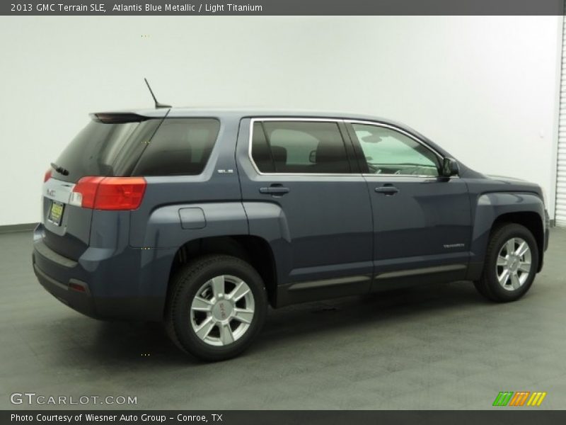 Atlantis Blue Metallic / Light Titanium 2013 GMC Terrain SLE