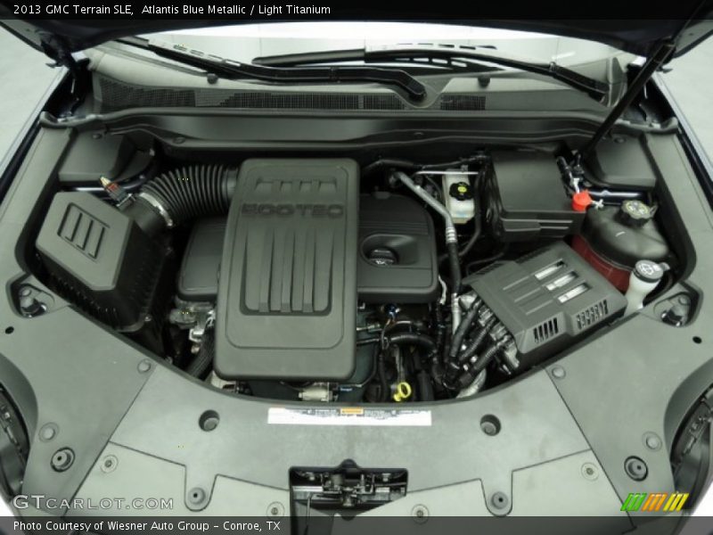 Atlantis Blue Metallic / Light Titanium 2013 GMC Terrain SLE