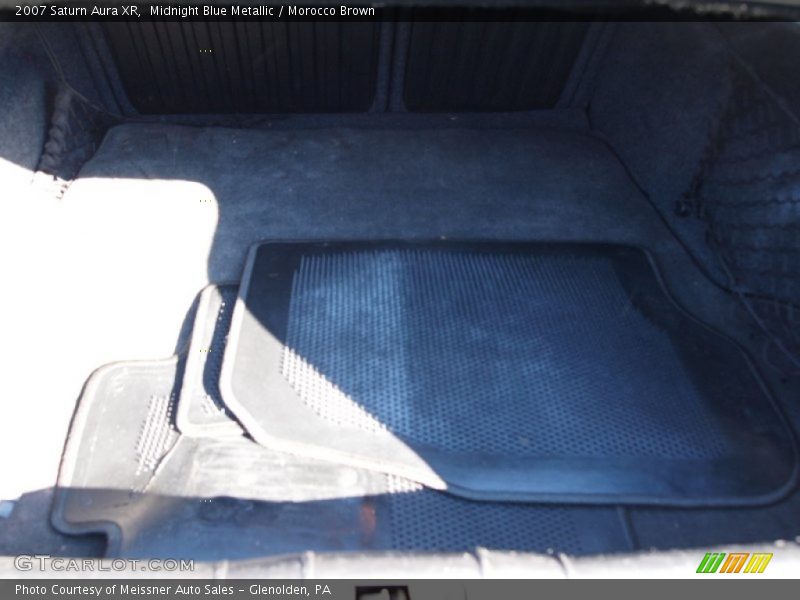 Midnight Blue Metallic / Morocco Brown 2007 Saturn Aura XR