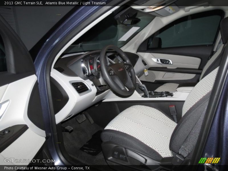 Atlantis Blue Metallic / Light Titanium 2013 GMC Terrain SLE
