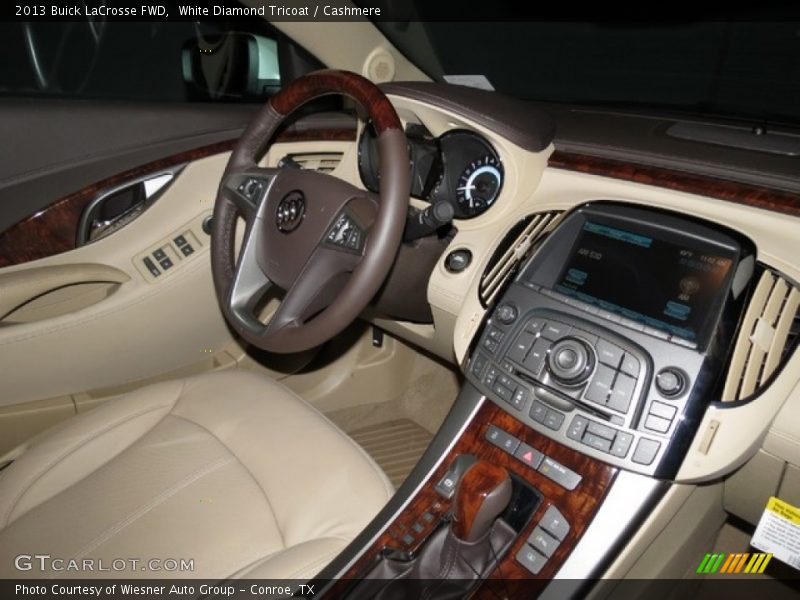 White Diamond Tricoat / Cashmere 2013 Buick LaCrosse FWD