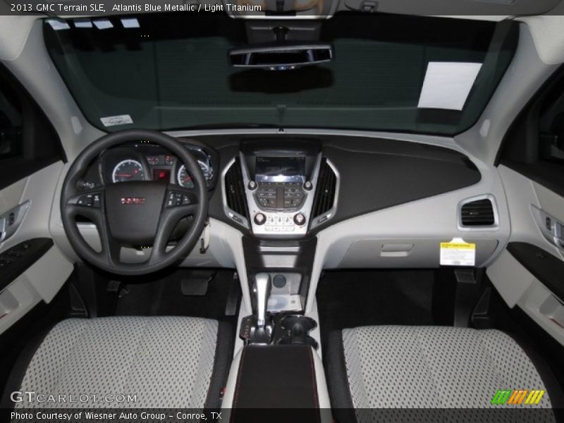 Atlantis Blue Metallic / Light Titanium 2013 GMC Terrain SLE