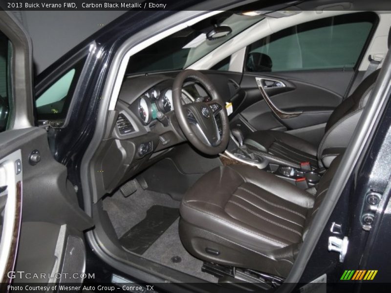 Carbon Black Metallic / Ebony 2013 Buick Verano FWD