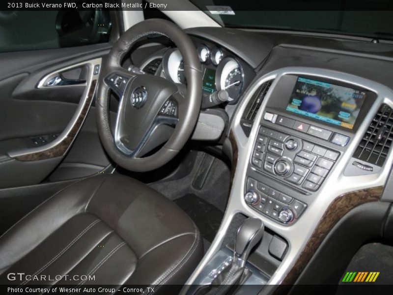 Carbon Black Metallic / Ebony 2013 Buick Verano FWD