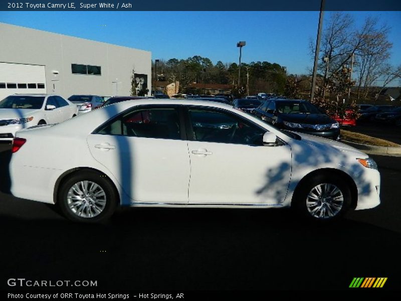 Super White / Ash 2012 Toyota Camry LE