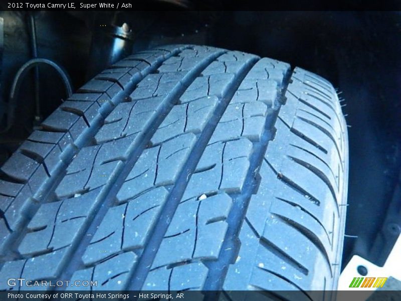 Super White / Ash 2012 Toyota Camry LE