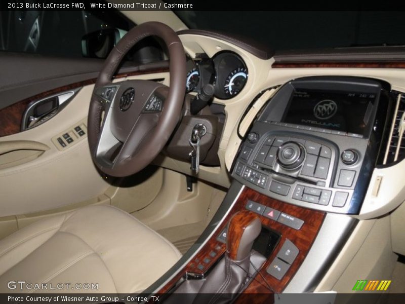 White Diamond Tricoat / Cashmere 2013 Buick LaCrosse FWD