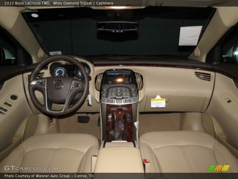 White Diamond Tricoat / Cashmere 2013 Buick LaCrosse FWD