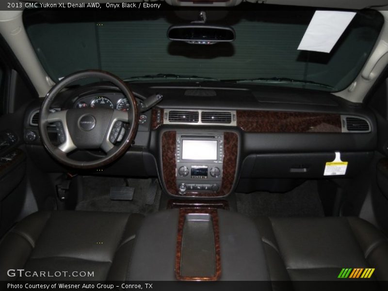Onyx Black / Ebony 2013 GMC Yukon XL Denali AWD