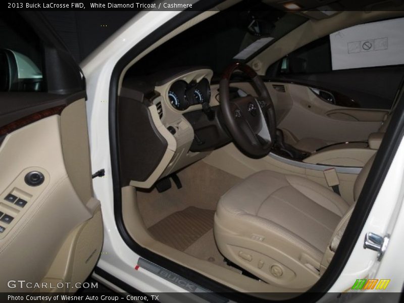 White Diamond Tricoat / Cashmere 2013 Buick LaCrosse FWD