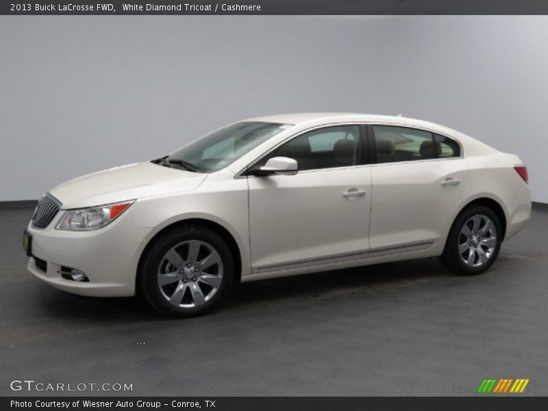 White Diamond Tricoat / Cashmere 2013 Buick LaCrosse FWD