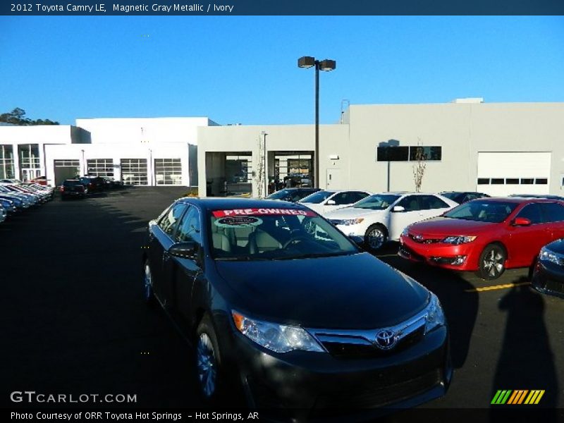 Magnetic Gray Metallic / Ivory 2012 Toyota Camry LE