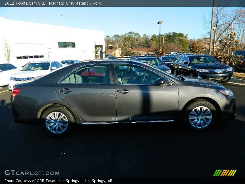 Magnetic Gray Metallic / Ivory 2012 Toyota Camry LE