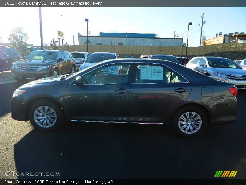 Magnetic Gray Metallic / Ivory 2012 Toyota Camry LE