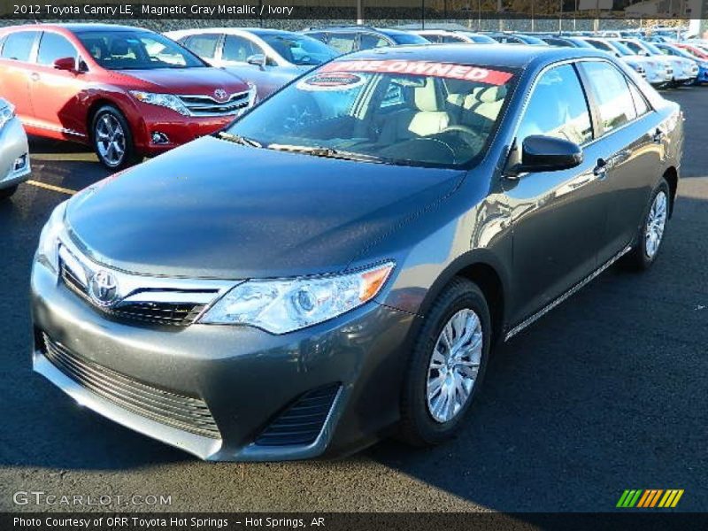 Magnetic Gray Metallic / Ivory 2012 Toyota Camry LE