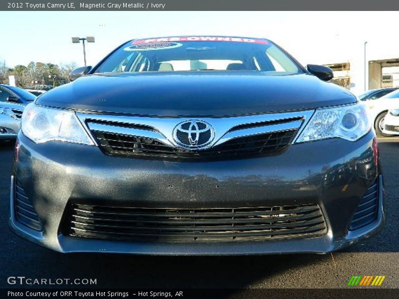 Magnetic Gray Metallic / Ivory 2012 Toyota Camry LE
