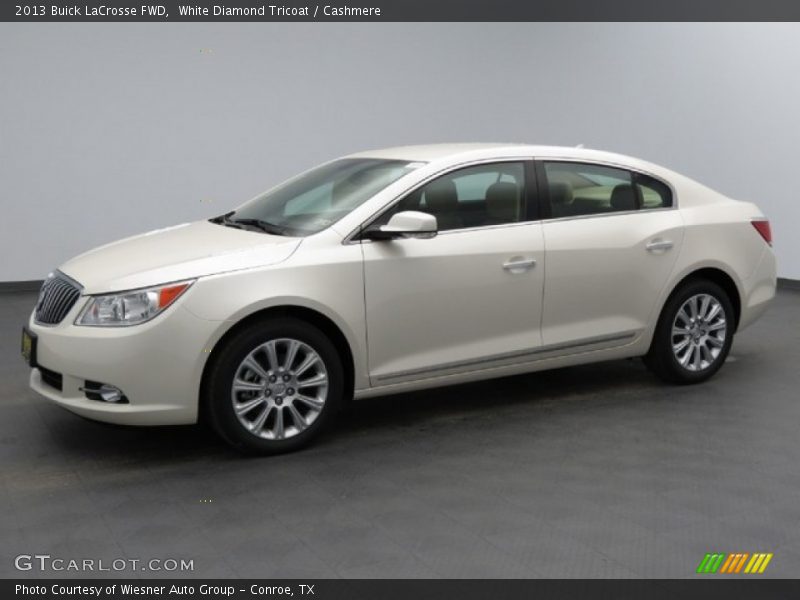 White Diamond Tricoat / Cashmere 2013 Buick LaCrosse FWD