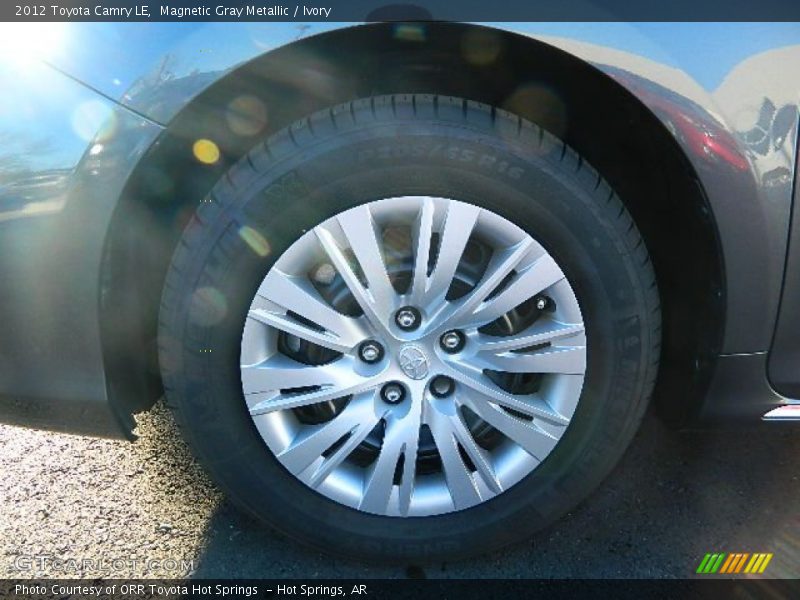 Magnetic Gray Metallic / Ivory 2012 Toyota Camry LE