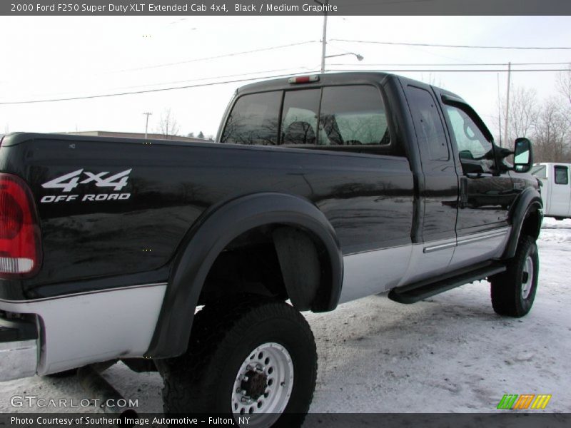 Black / Medium Graphite 2000 Ford F250 Super Duty XLT Extended Cab 4x4