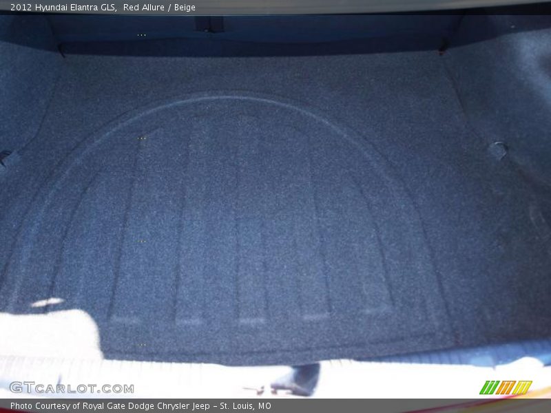 Red Allure / Beige 2012 Hyundai Elantra GLS