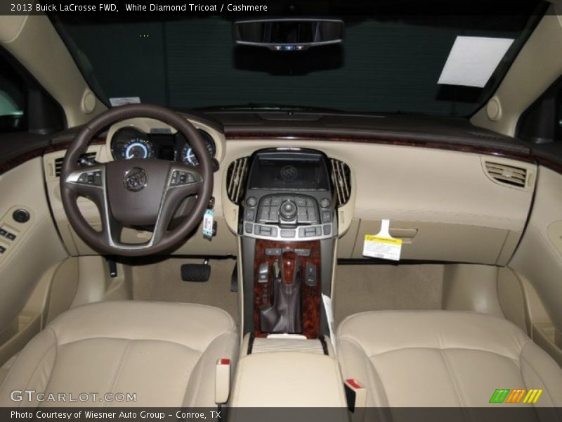 White Diamond Tricoat / Cashmere 2013 Buick LaCrosse FWD