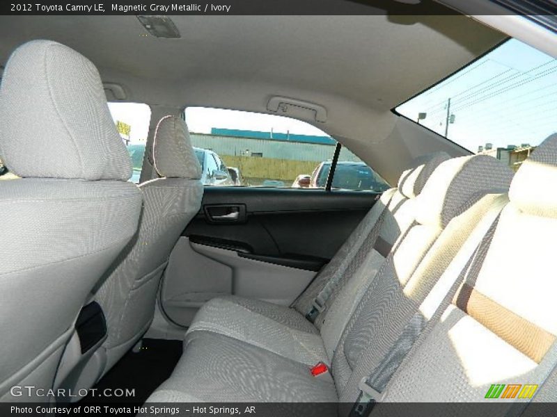 Magnetic Gray Metallic / Ivory 2012 Toyota Camry LE