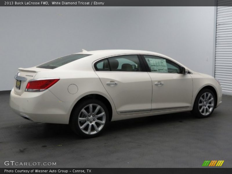 White Diamond Tricoat / Ebony 2013 Buick LaCrosse FWD