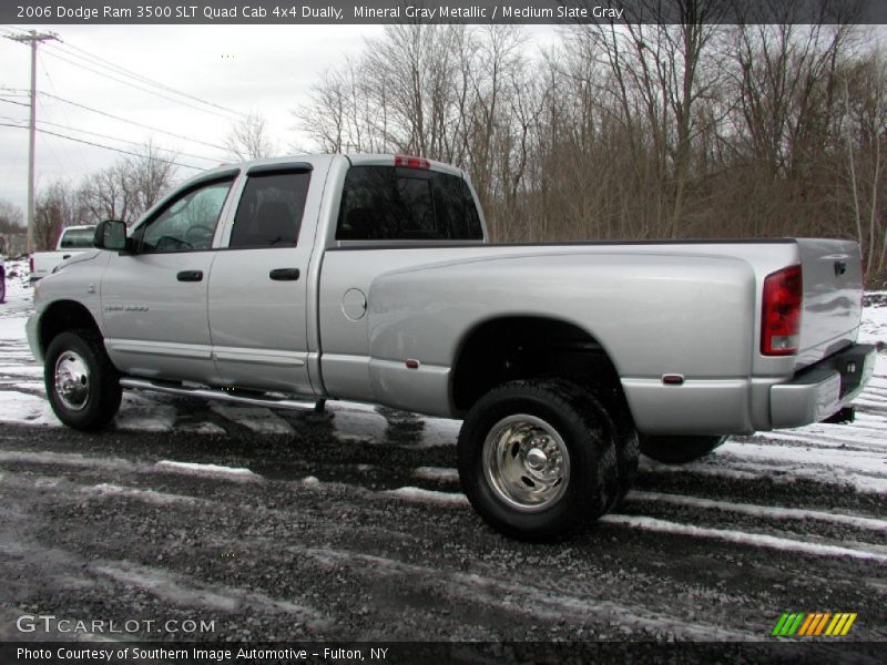 Mineral Gray Metallic / Medium Slate Gray 2006 Dodge Ram 3500 SLT Quad Cab 4x4 Dually