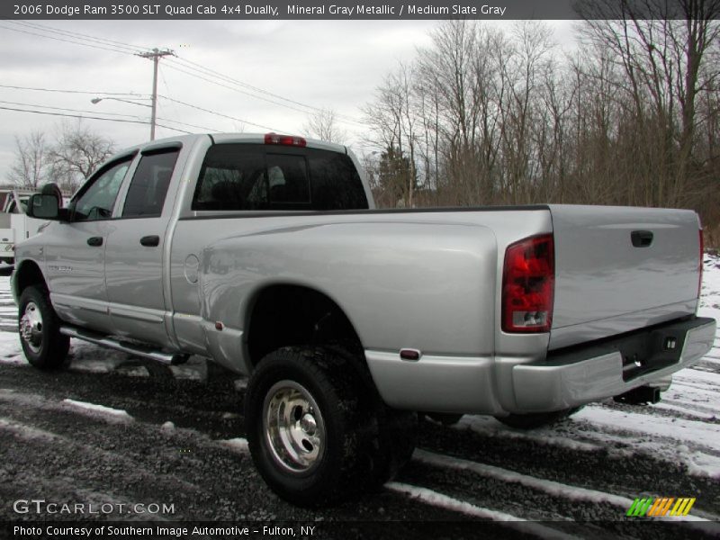 Mineral Gray Metallic / Medium Slate Gray 2006 Dodge Ram 3500 SLT Quad Cab 4x4 Dually