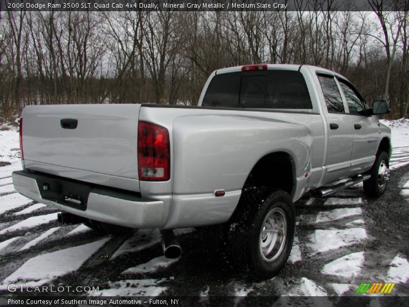 Mineral Gray Metallic / Medium Slate Gray 2006 Dodge Ram 3500 SLT Quad Cab 4x4 Dually