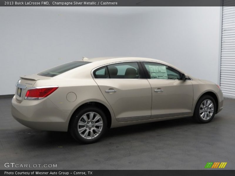Champagne Silver Metallic / Cashmere 2013 Buick LaCrosse FWD