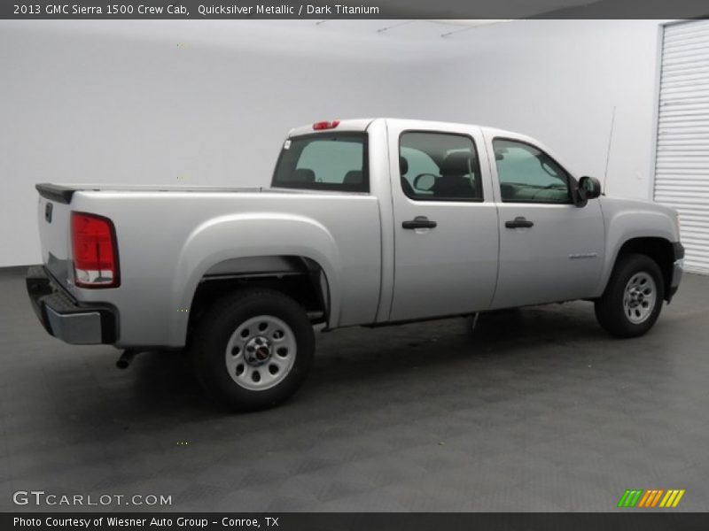 Quicksilver Metallic / Dark Titanium 2013 GMC Sierra 1500 Crew Cab