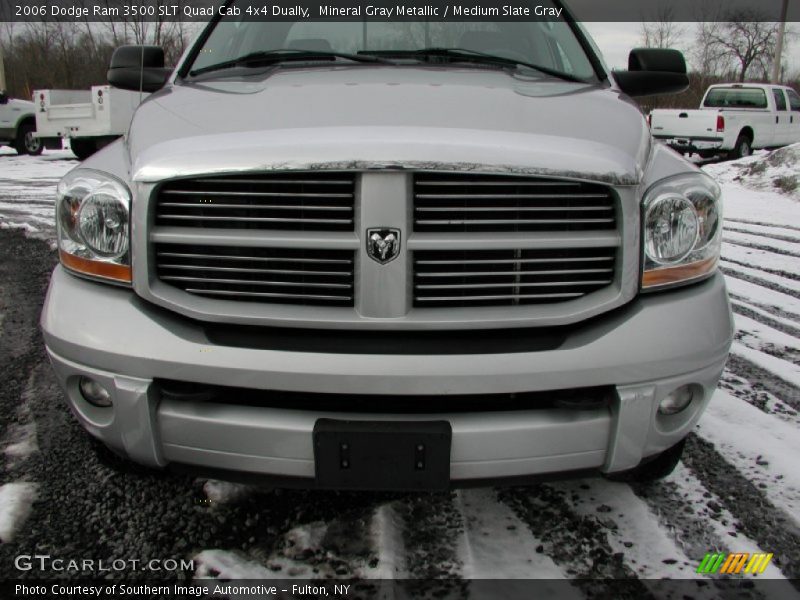 Mineral Gray Metallic / Medium Slate Gray 2006 Dodge Ram 3500 SLT Quad Cab 4x4 Dually