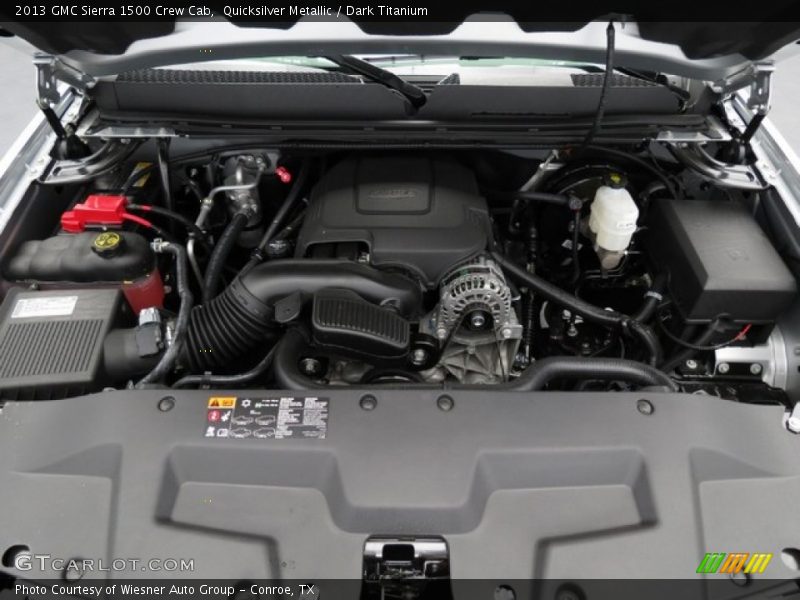 Quicksilver Metallic / Dark Titanium 2013 GMC Sierra 1500 Crew Cab